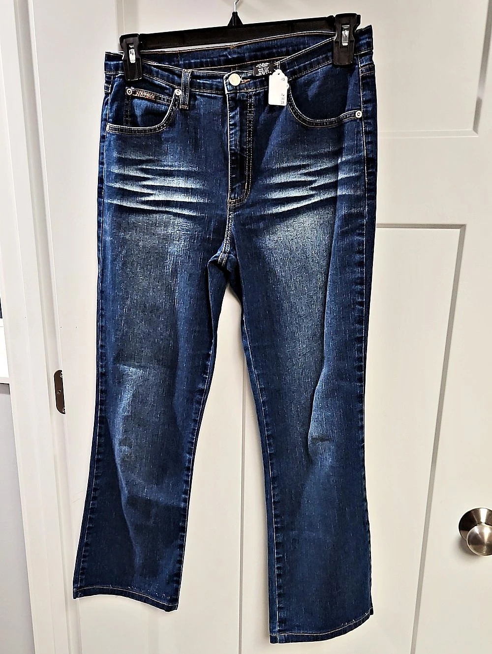 Judy Blue Designer Jean Straight Leg Jeans in Blue Waist 13